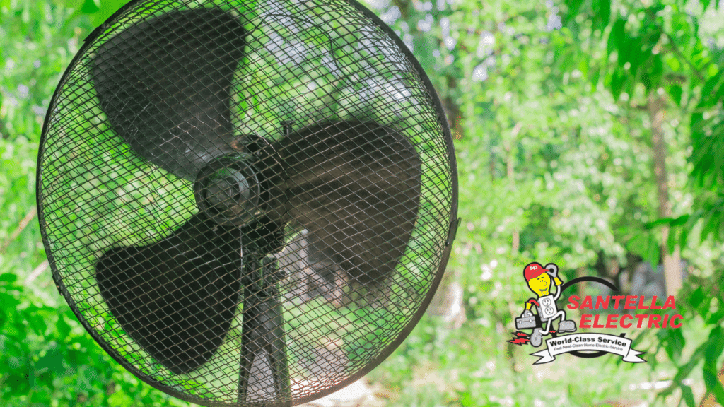 Summer Fan Blowing